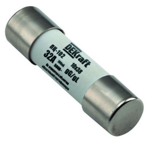 

Предохранитель DEKraft 21369DEK цилиндрический 32A 10x38 ПЦ-102, 21369DEK
