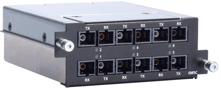 

Коммутатор MOXA RM-G4000-6MSC модульный 6 multi-mode 100BaseFX ports with SC connectors, RM-G4000-6MSC