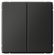фото Выключатель двухклавишный  Systeme Electric GAL001451S в Красноярске