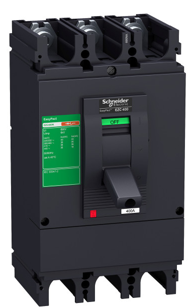 

Автоматический выключатель Schneider Electric EZC400N3400N EasyPact EZC 400N 3P/3T 400A 36кA/415В, EZC400N3400N