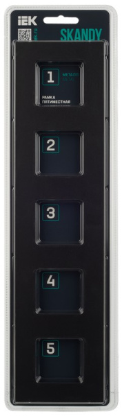 фото Рамка пятерная  IEK SK-M52-M-K02 в Ростове-на-Дону