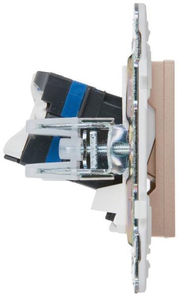 фото Розетка компьютерная двойная IEK SK-K20-2-K98 в Уфе