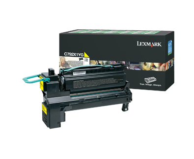 

Картридж Lexmark C792X1YG Жёлтый сверхвысокой ёмкости для C79x, LRP (20K), C792X1YG