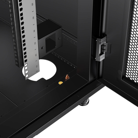 фото Шкаф напольный 19", 42U Cabeus ND-SC-42U80/120-BK в Екатеринбурге