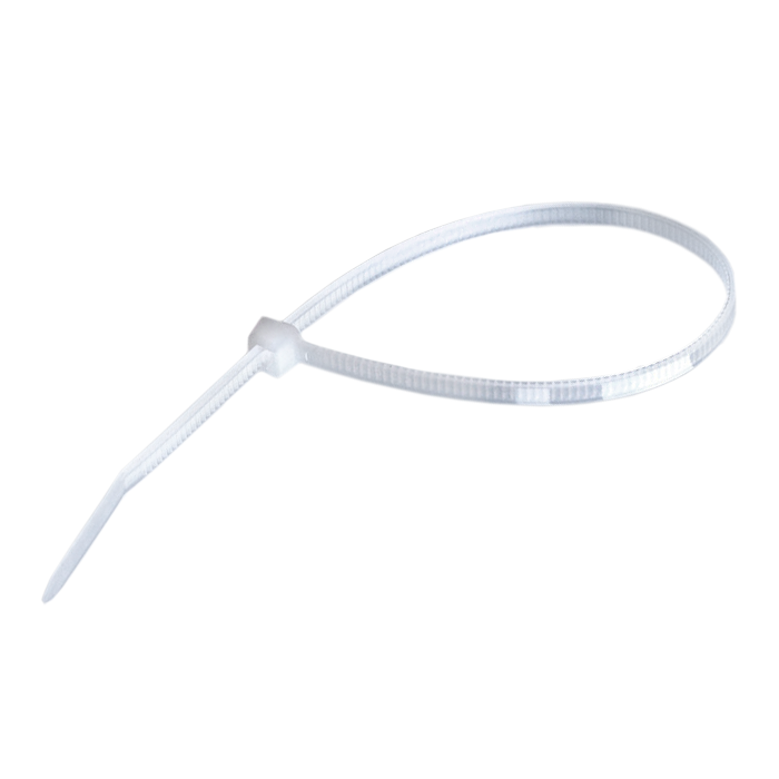 

Стяжка SUPRLAN 06-1001 нейлоновая 2х100мм белая (100pcs), 06-1001
