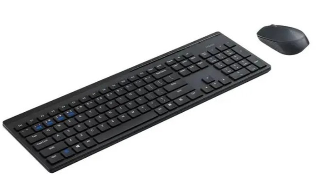 

Клавиатура и мышь Wireless Rapoo 8110M цвет - черный, 8110M