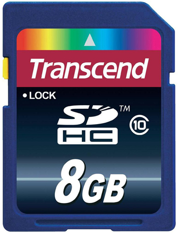 

Карта памяти 8GB Transcend TS8GSDHC10I SDHC Class 10 Industrial, TS8GSDHC10I