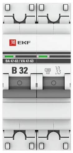 фото Автоматический выключатель  EKF mcb4763-2-32B-pro