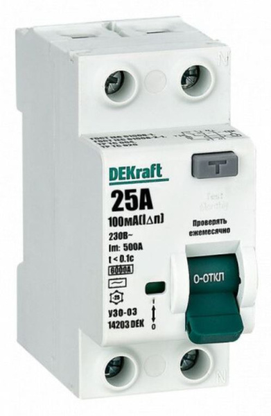 фото УЗО  DEKraft 14203DEK в Уфе
