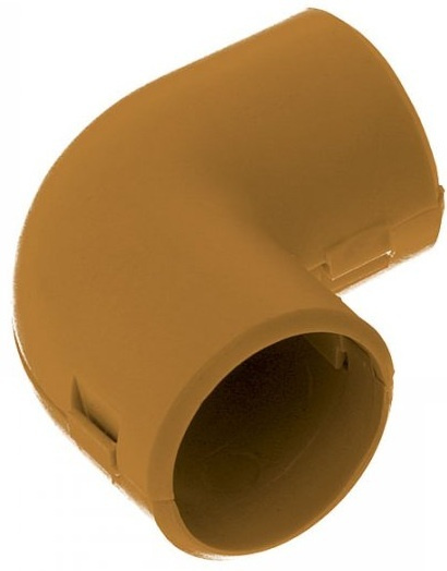 Изображение товара Соединитель Промрукав PR13.0248 для пластиковых труб под углом 90 градусов