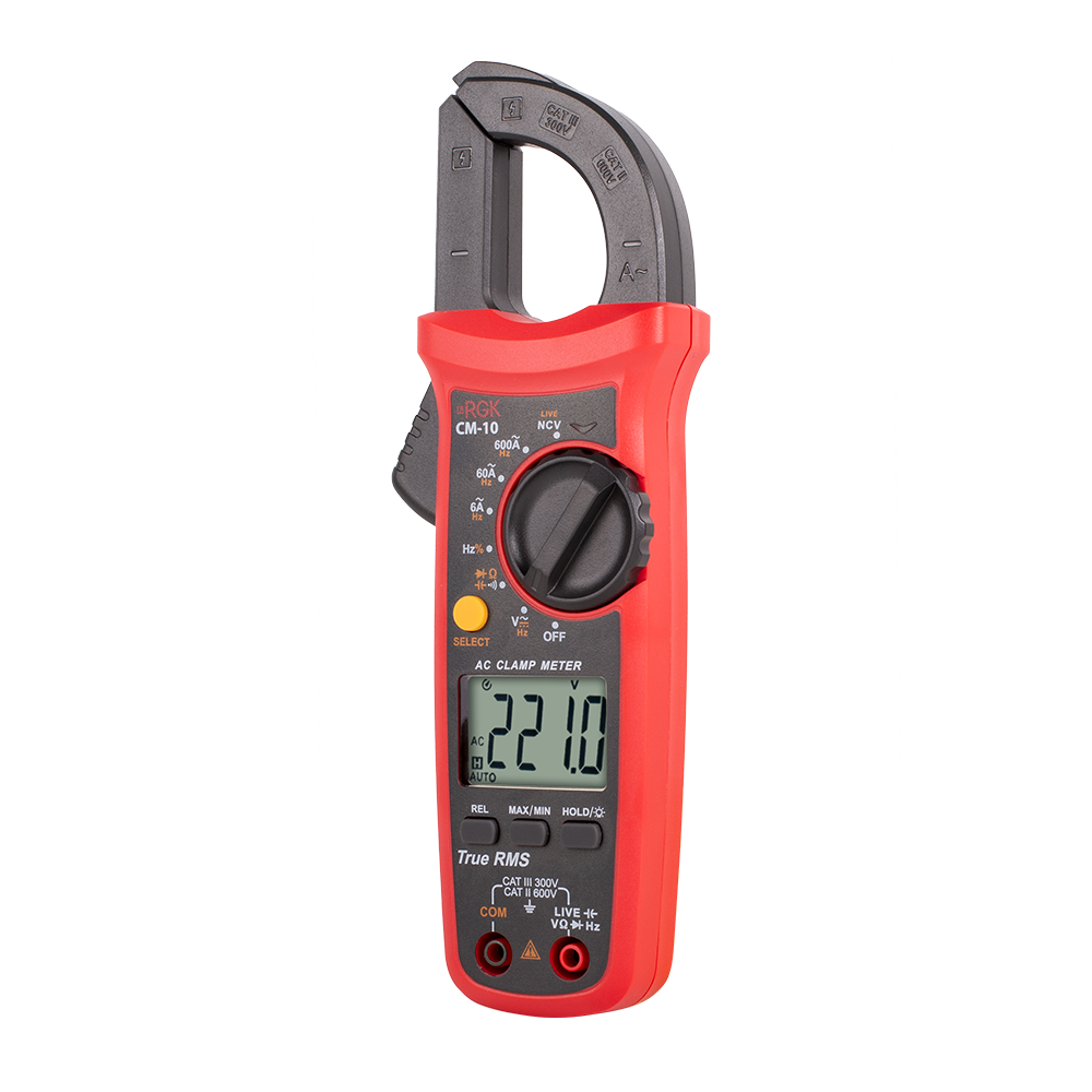 

Токовые клещи RGK CM-10 с поверкой, CM-10