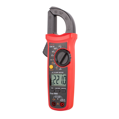 Изображение товара Токовые клещи RGK CM-10 для измерения тока до 600А