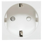 фото Розетка с заземлением EKF E2MR16-028-10