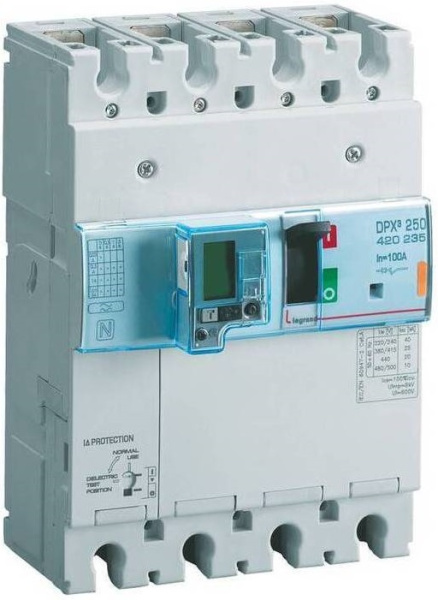 Изображение товара Автоматический выключатель Legrand DPX 3P 80-100А для DIN-рейки