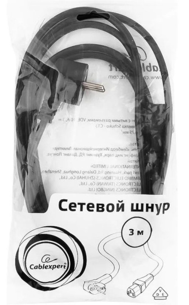 фото Кабель питания  Cablexpert PC-186-VDE-3M в Красноярске