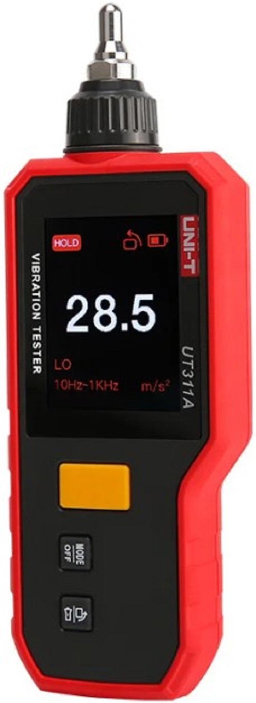

Виброметр UNI-T UT311A ускорение (O-P): 0,1~199,9 м/с, частотная характеристика: 10 Гц-15 кГц, UT311A