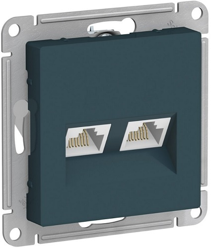 Изображение товара Розетка компьютерная Systeme Electric AtlasDesign RJ45 5E встроенная