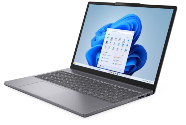 фото Ноутбук Lenovo IdeaPad Slim 3 i5-13420H 15.3" (Intel Core i5, 8Гб DDR5, SSD 512 Гб, UHD Graphics, Без ОС) Серый [83K100P3FU]