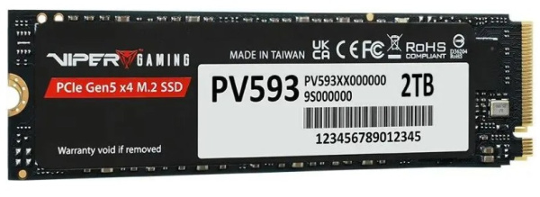 фото Накопитель SSD M.2 2280 Patriot Memory Viper VP593 в Екатеринбурге 2048 ГБ