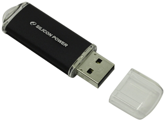 

Накопитель USB 2.0 8GB Silicon Power Ultima II SP008GBUF2M01V1K черный, Ultima II