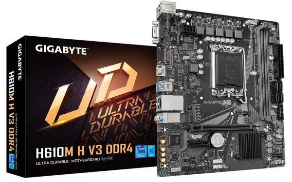 фото Материнская плата mATX GIGABYTE H610M H V3 DDR4 в Уфе