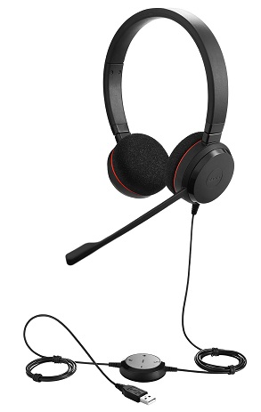 

Гарнитура проводная Jabra Evolve 20 MS Duo 4999-823-109 USB, для Microsoft Lync, Evolve 20 MS Duo