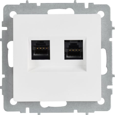 фото Розетка компьютерная  IEK BR-K20-2-K91 в Санкт-Петербургe