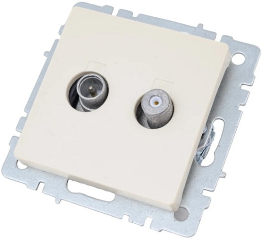 фото Розетка телевизионная  IEK BR-AF20-O-K10 в Казани