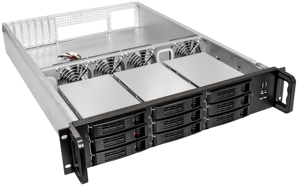 

Корпус серверный 2U Exegate Pro 2U650-HS09 EX285224RUS 19", глубина 650, БП 2U-600ADS, 9xHotSwap, 2*USB, Pro 2U650-HS09