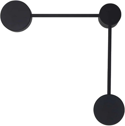 

Светильник настенно-потолочный WOLTA WSL-GX53/13E под лампу GX53 настенный черный Molecule, WSL-GX53/13E