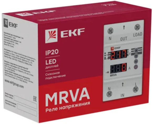 фото Реле напряжения EKF MRVA-32A в Казани