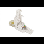 фото Коннектор Lanmaster LAN-TMP-U5E-WH