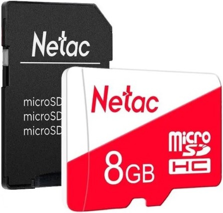 фото Карта памяти MicroSDHC 8GB Netac NT02P500ECO-008G-R в Уфе