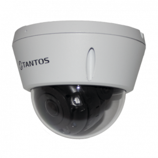 

Видеокамера IP Tantos TSi-Veco45FP уличная 4 мегапиксельная купольная антивандальная, TSi-Veco45FP