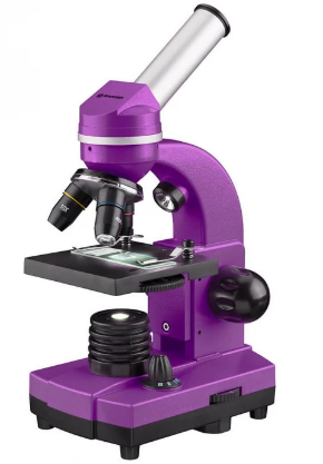

Микроскоп Bresser Junior Biolux SEL 74321 40–1600x, фиолетовый, Junior Biolux SEL