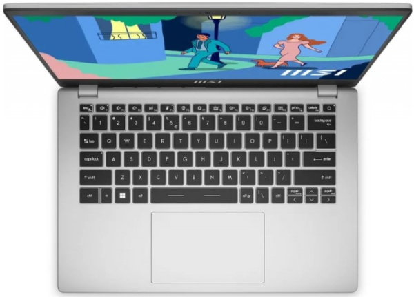 фото Ноутбук  MSI Modern 14 C12MO в Самаре 14 ", Core i5, 16 Гб RAM, 512 Гб SSD, Iris Xe Graphics, Серебристый