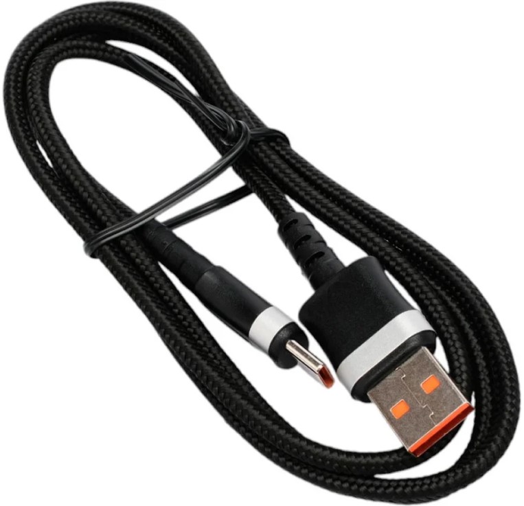 

Кабель USB 2.0 Cablexpert CCP-USB2-AMCM-66W-1M AM/Type-C, 6A, 66Вт, QC3.0, оплетка, медь, 1м, черный, пакет, CCP-USB2-AMCM-66W-1M