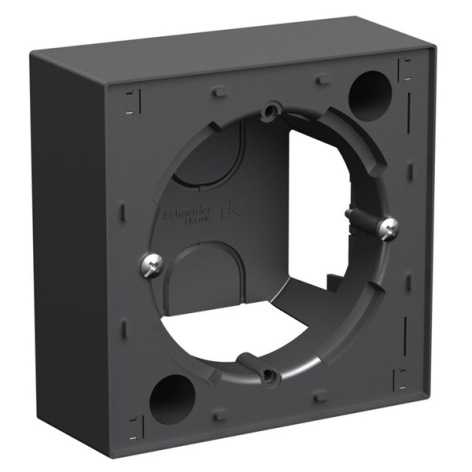 Изображение товара Коробка Systeme Electric ATN001400 для наружного монтажа цвет БАЗАЛЬТ