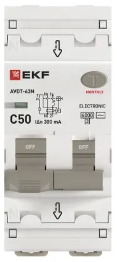 фото Автомат дифференциальный EKF D63N26E50C300 в Челябинске