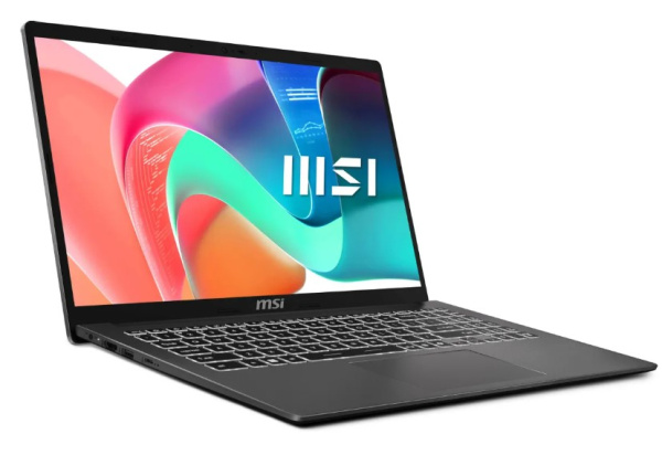 фото Ноутбук MSI Modern 15 F1MG-1072XRU 15.6" (Intel Core 5, 16Гб DDR4, SSD 512 Гб, Iris Xe Graphics, Windows 11 Профессиональная) Серый [9S7-15S111-1072_Win11Pro]