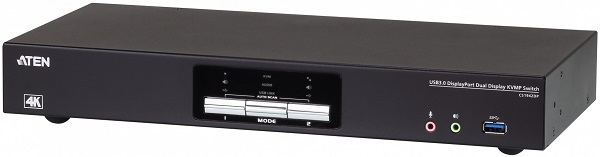 

Переключатель KVM Aten CS1942DP-AT-G 2-портовый, USB 3.0, DisplayPort, с поддержкой 4K, CS1942DP-AT-G