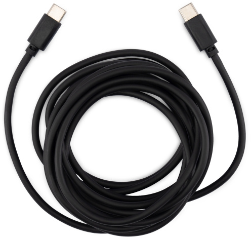 Изображение товара Кабель USB-C Buro BU-USB-CC-3M-100W 3 метра черный для зарядки и передачи данных