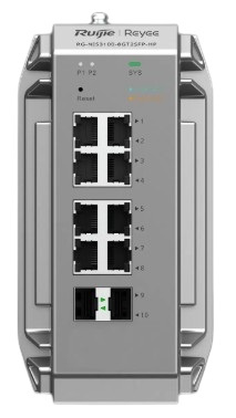 фото Коммутатор управляемый RUIJIE NETWORKS RG-NIS3100-8GT2SFP-HP в Екатеринбурге