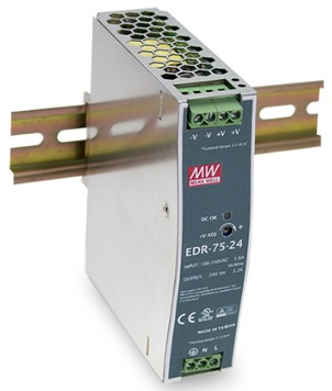 фото Преобразователь AC-DC сетевой Mean Well EDR-75-24 в Уфе