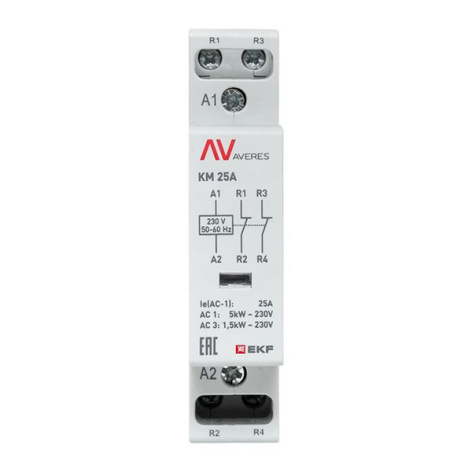 фото Контактор модульный EKF km-av-1-25-02-230V в Уфе