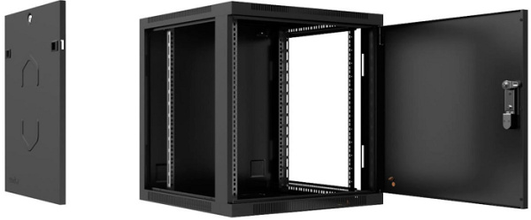 фото Шкаф настенный 19", 12U Cabeus SH-05F-12U60/60m-R-BK в Казани