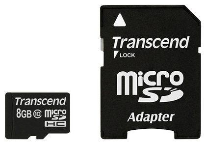 фото Карта памяти 8GB Transcend TS8GUSDHC10 в Челябинске