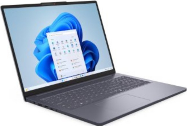 фото Ноутбук Lenovo IdeaPad Slim 3 16AHP10 16" (AMD Ryzen 5, 16Гб DDR5, SSD 512 Гб, Radeon 760M, Windows 11 Профессиональная) Серый [83KB000BRK_W11P]