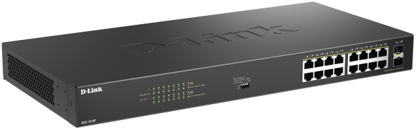 фото Коммутатор неуправляемый D-link DGS-1018P/B1A в Волгограде