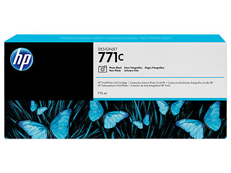 

Картридж HP B6Y13A 775ml Photo Black Ink Cartridge, B6Y13A